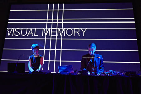 MARCO MONFARDINI - AMELIE DUCHOW - SCHNITT - Memory Code live performance at EPHIL Festival - Hamburg | photo | Krber Stiftung / Claudia Hhne