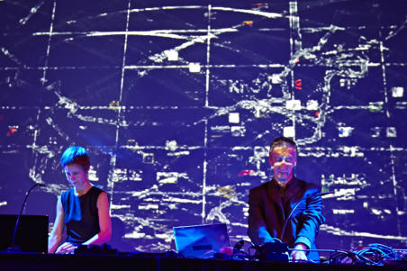 MARCO MONFARDINI - AMELIE DUCHOW - SCHNITT - Memory Code live performance at EPHIL Festival - Hamburg | photo | Krber Stiftung / Claudia Hhne