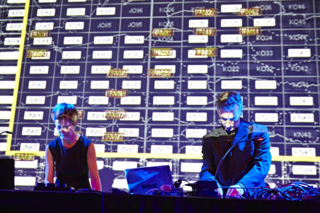 MARCO MONFARDINI - AMELIE DUCHOW - SCHNITT - Memory Code live performance at EPHIL Festival - Hamburg | photo | Krber Stiftung / Claudia Hhne