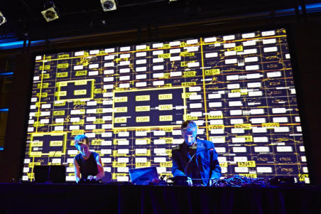 MARCO MONFARDINI - AMELIE DUCHOW - SCHNITT - Memory Code live performance at EPHIL Festival - Hamburg | photo | Krber Stiftung / Claudia Hhne