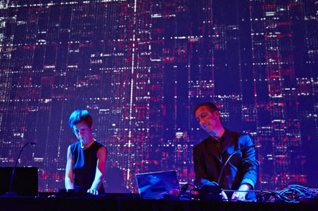 MARCO MONFARDINI - AMELIE DUCHOW - SCHNITT - Memory Code live performance at EPHIL Festival - Hamburg | photo | Krber Stiftung / Claudia Hhne