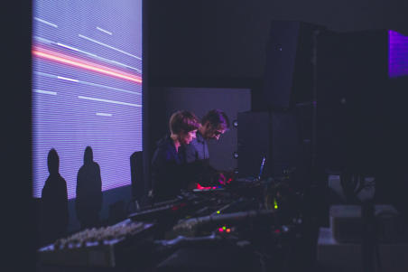 MARCO MONFARDINI -  AMELIE DUCHOW - SCHNITT - Synchropath live performance at OPEN SOURCE ART FESTIVAL - Poland