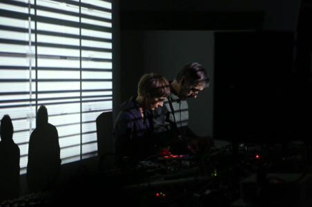 MARCO MONFARDINI -  AMELIE DUCHOW - SCHNITT - Synchropath live performance at OPEN SOURCE ART FESTIVAL - Poland